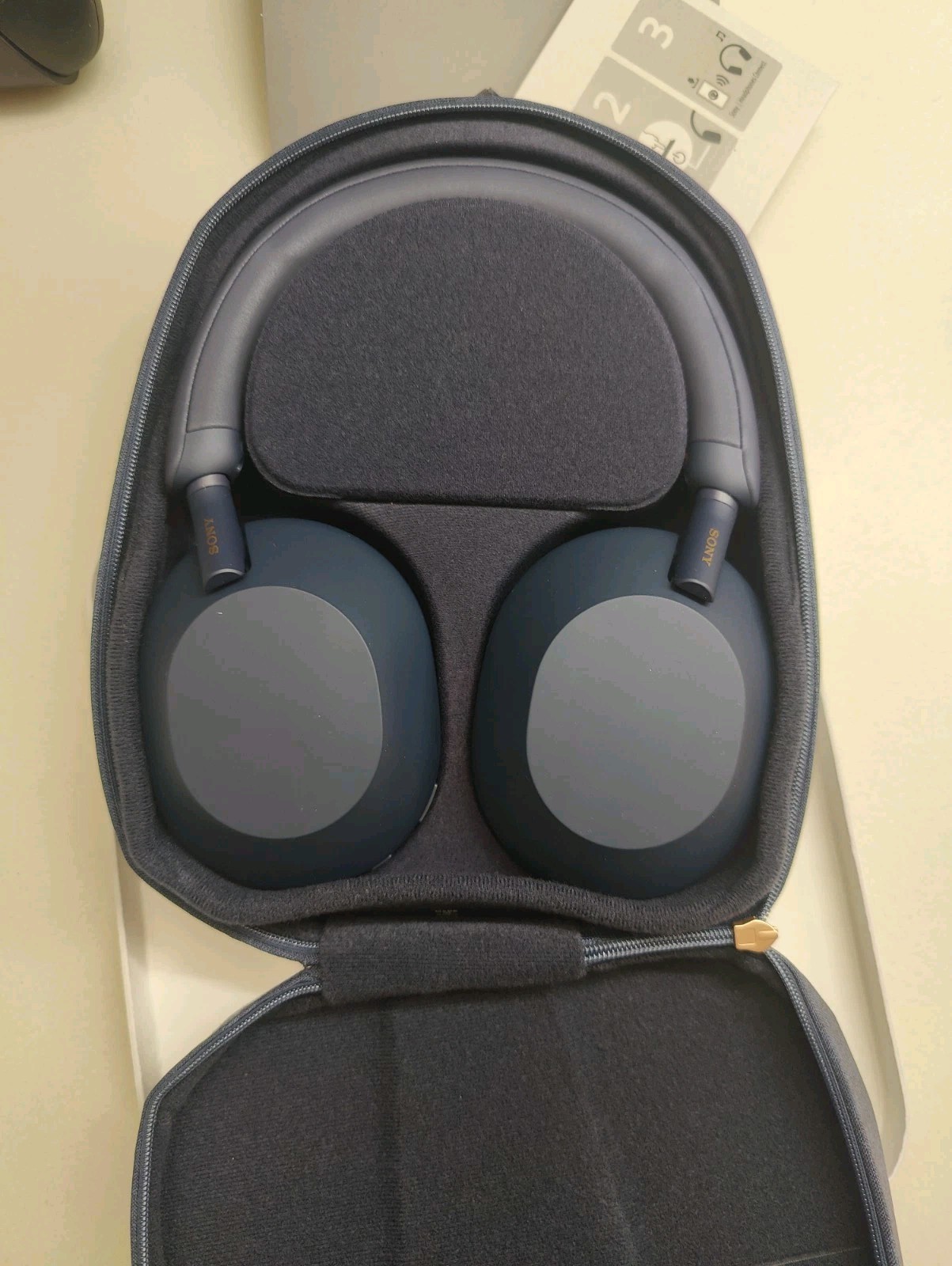 Sony WH-1000XM5/L Wireless Noise Canceling Bluetooth Headphones, Midnight Blue