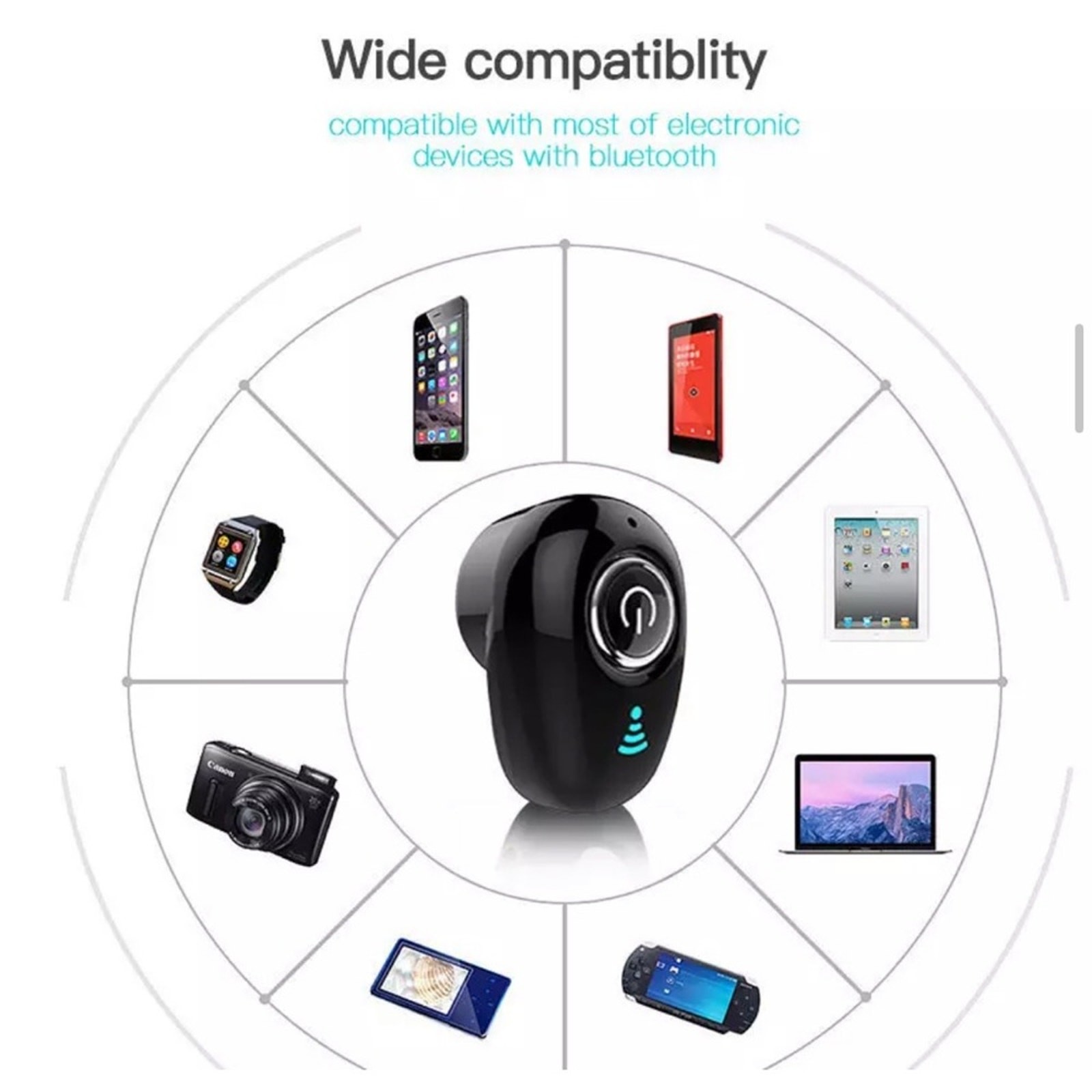 NEW mini wireless 5.0 earbud auriculares single ear Bluetooth headphone B116