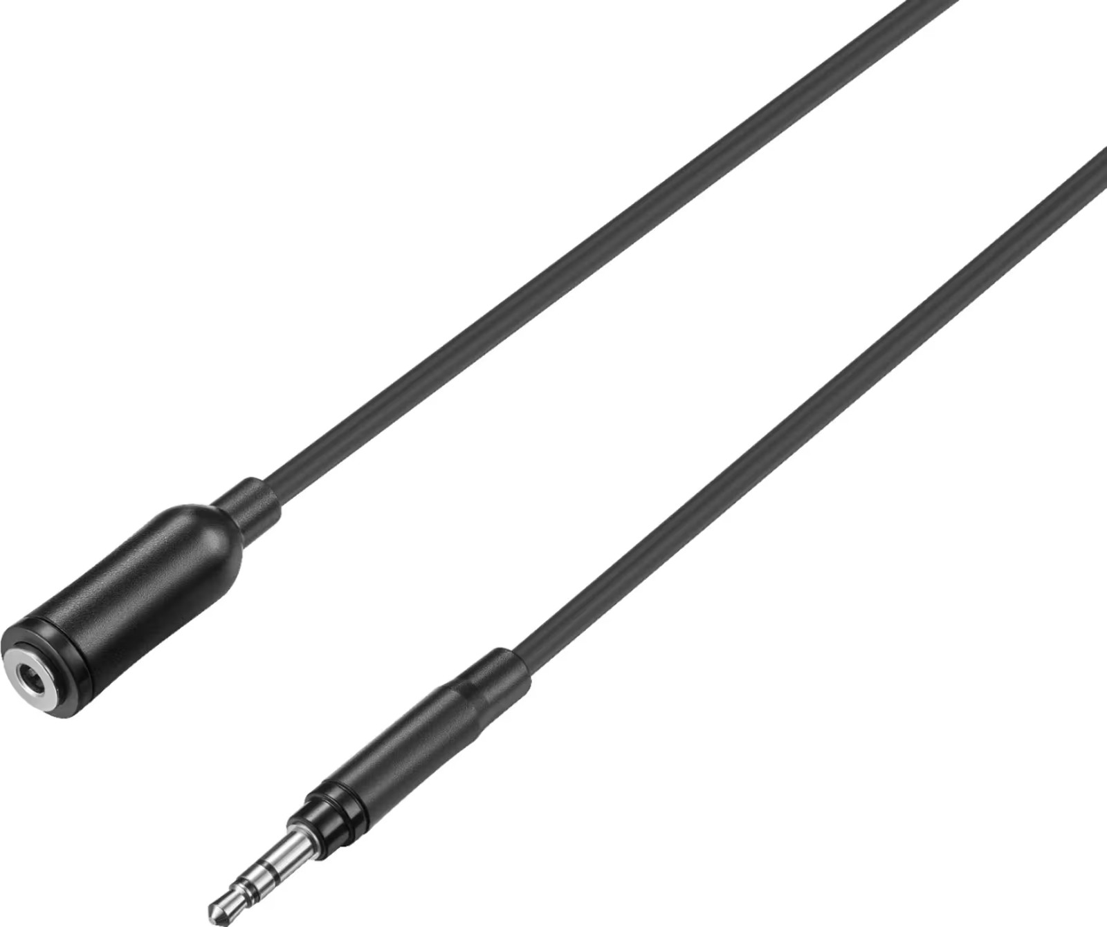 Best Buy essentials- 6′ 3.5mm Male-to-Female Audio Extension Cable – Black