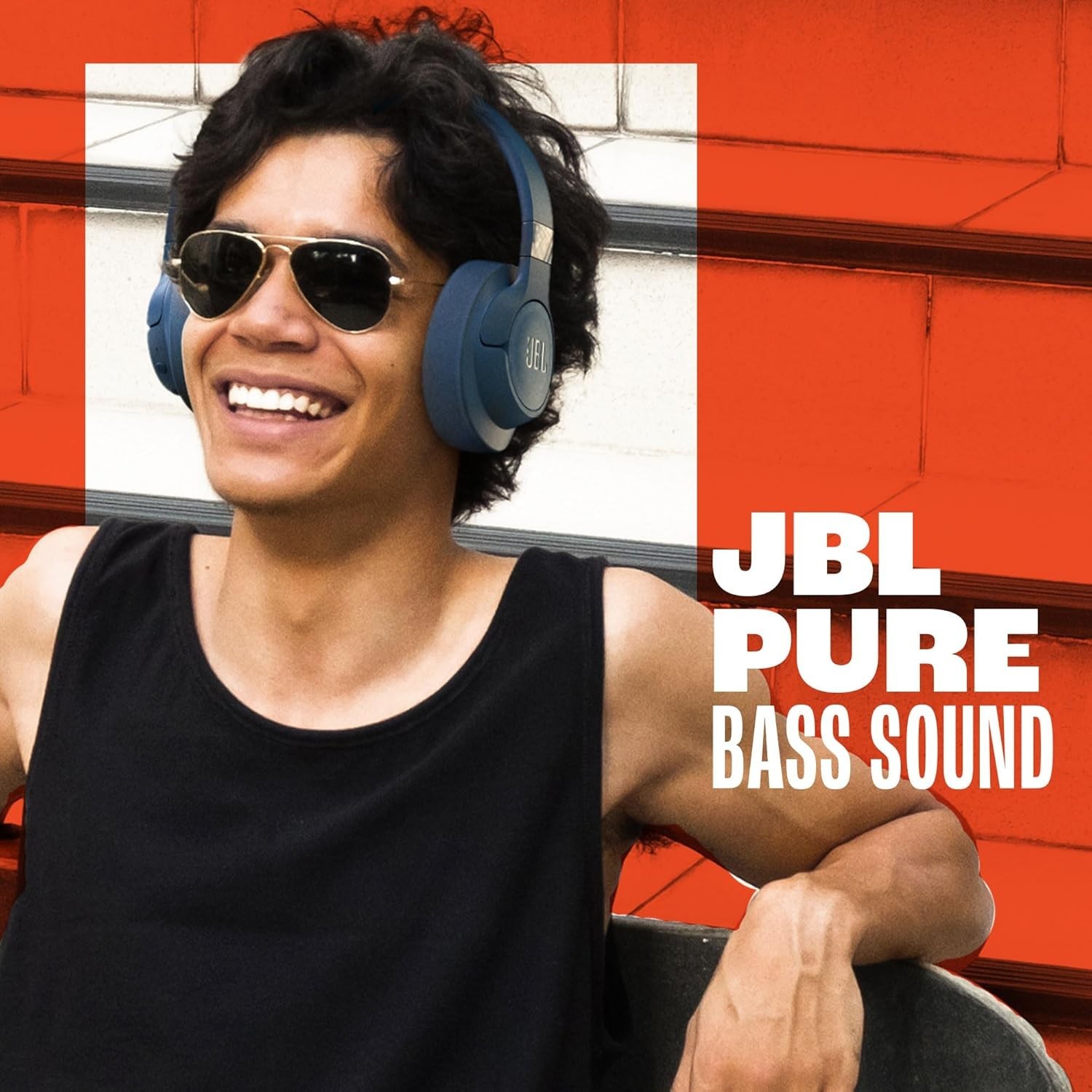 JBL Tune 720BT Wireless Headphones Bluetooth 5.3 Pure Bass Black