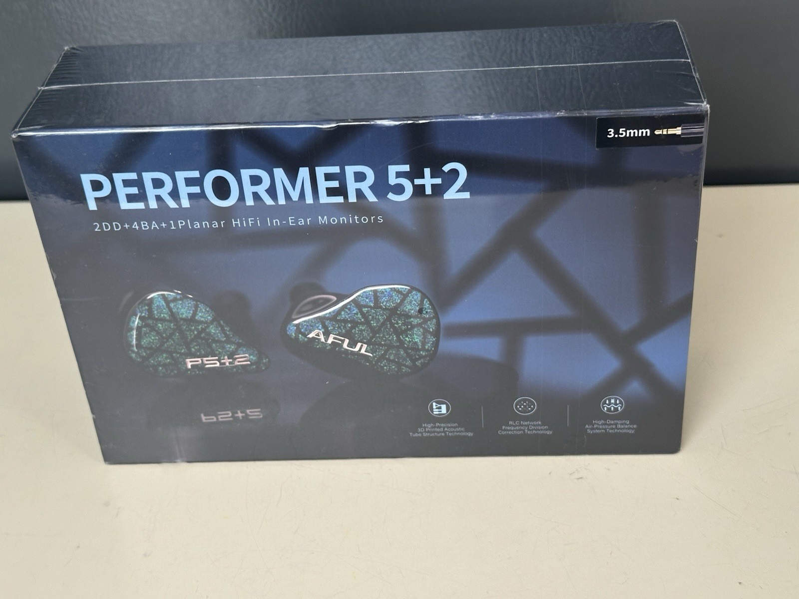 AFUL PERFORMER 5+2 Earphones Hybrid Driver 2DD+4BA+Micro planar NEW BOX SEALED