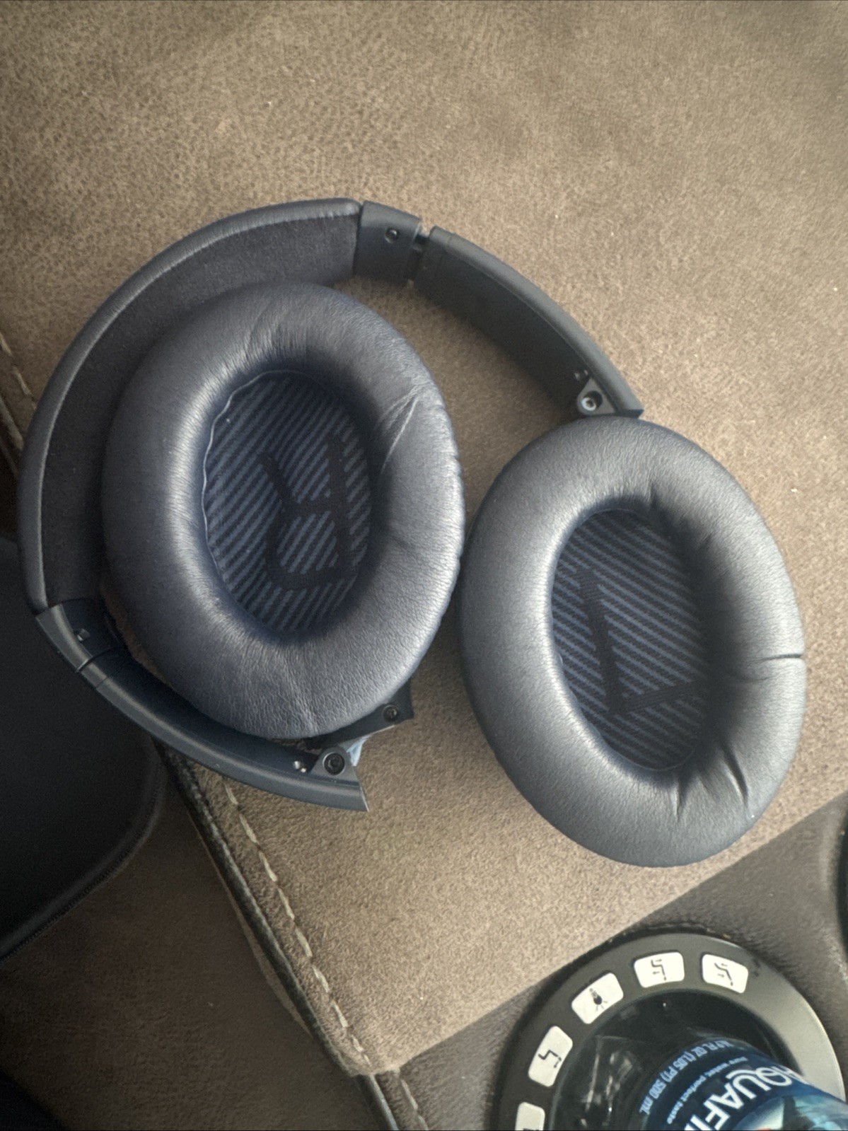 MINT Bose QC35 Midnight Blue Limited Edition Headphones Case 3.5mm USB Cables