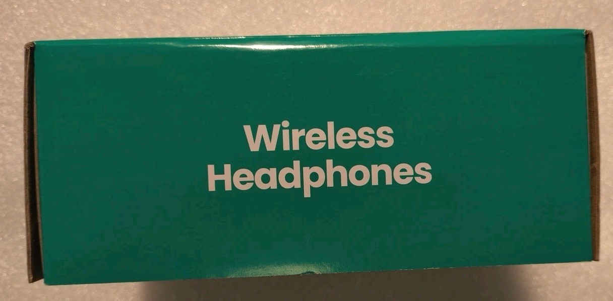 GEMS Wireless Headphones Folding Compact Design, 6hr Battery, Green, Micro USB