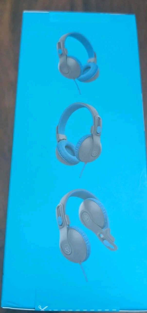 JLab JBuddies Studio 2 Kids Headphones Volume Safe 85dB Folding On Ear New