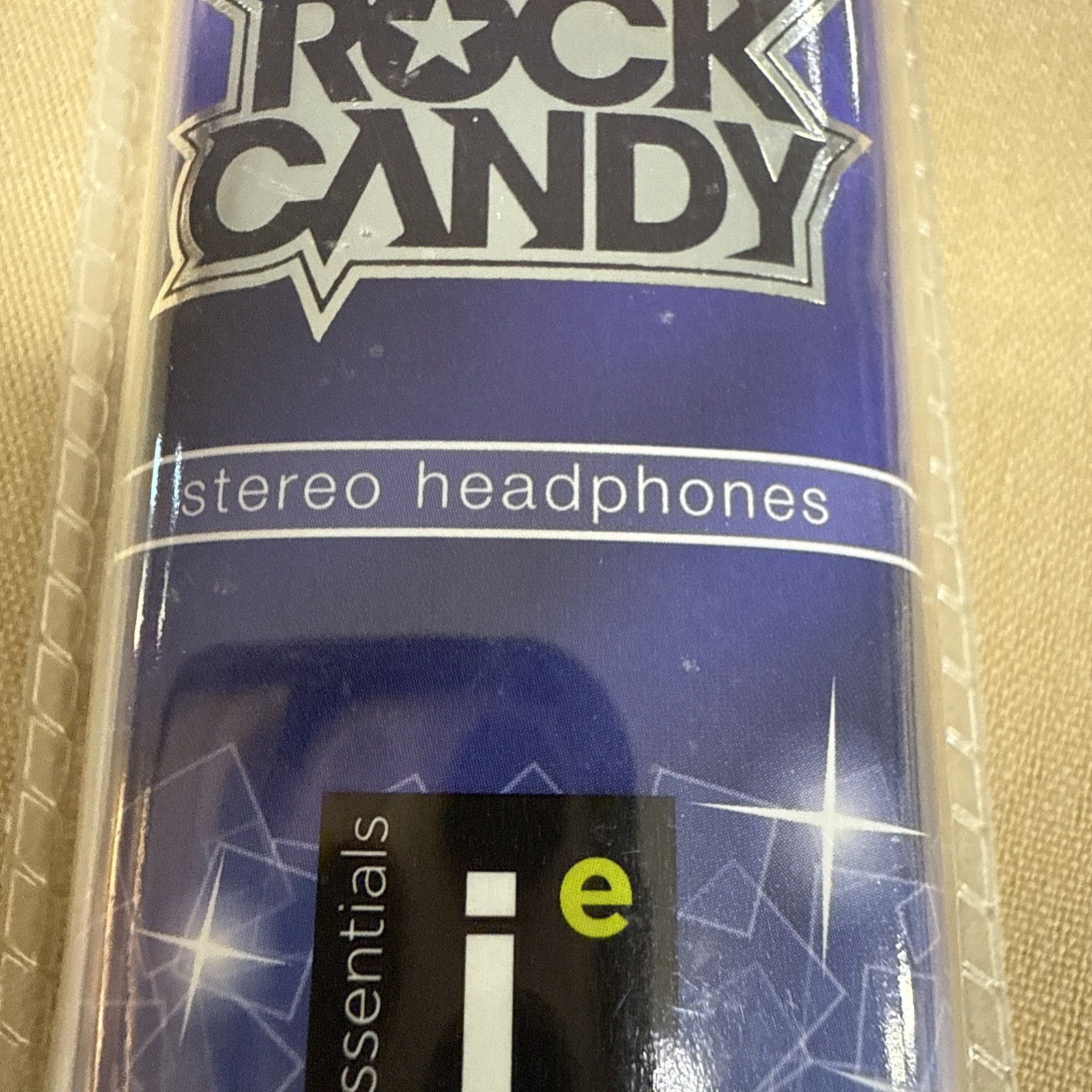 Rock Candy IE BLUE In-Ear Earbud Headphones, Blue
