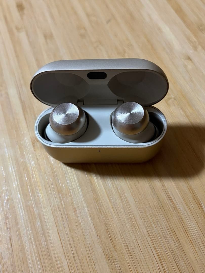 USED Technics EAH-AZ100 Wireless Earphones Magnetic Fluid Driver Bluetooth Gold
