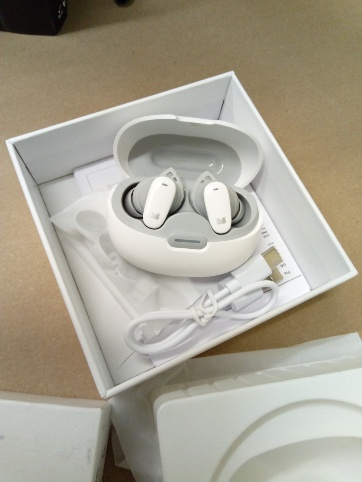 Monster N-Lite 206 Bluetooth Earbuds, True Wireless Earbuds with Clear Talk,…