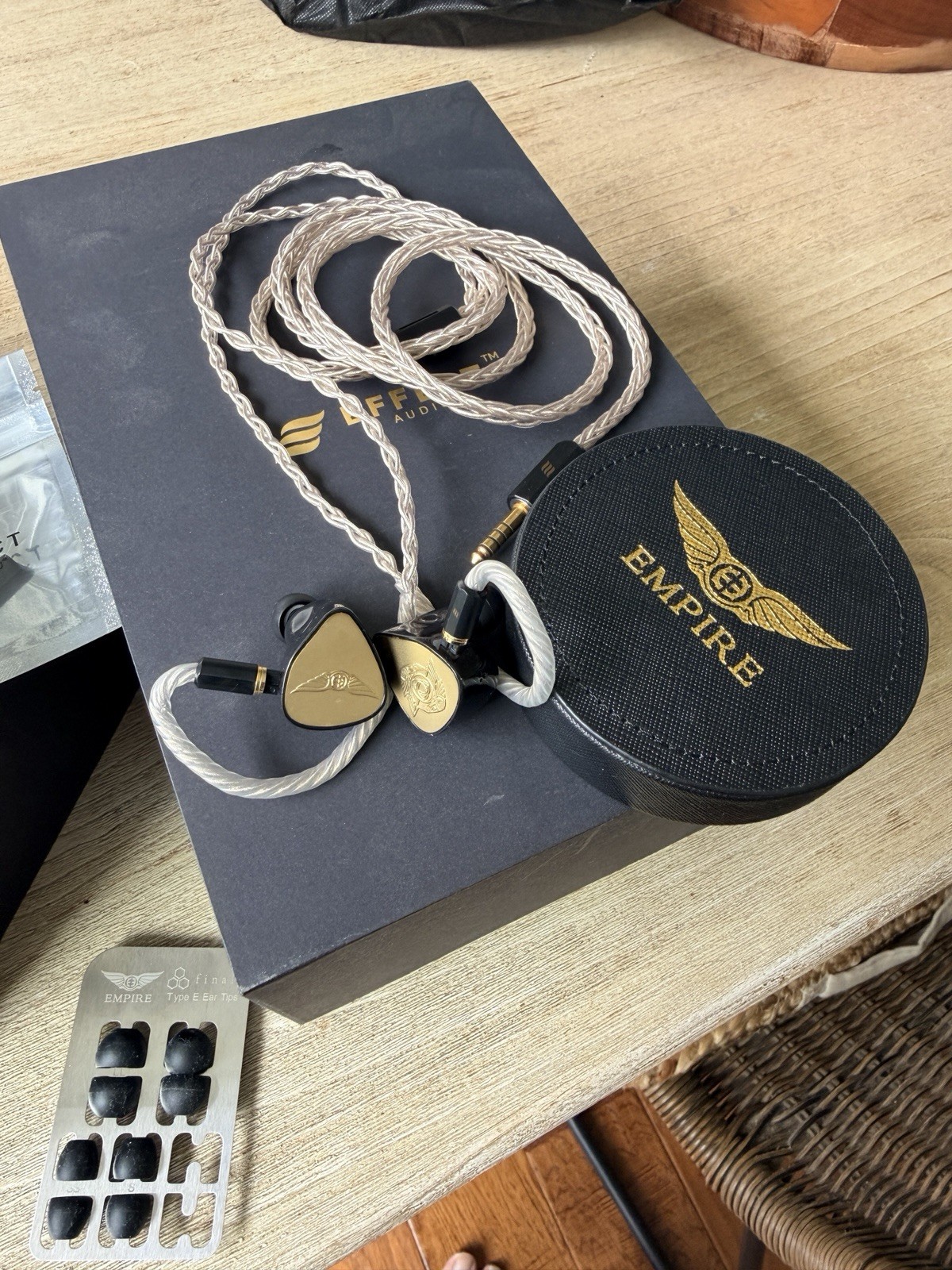 Empire Ears Raven Launched Edition V2 IEM Earphones + Centurion Cable Limited Ed