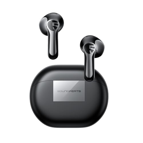SOUNDPEATS Air6 HS Wireless Earbuds LDAC Hi-Res BT6.0 45H Black