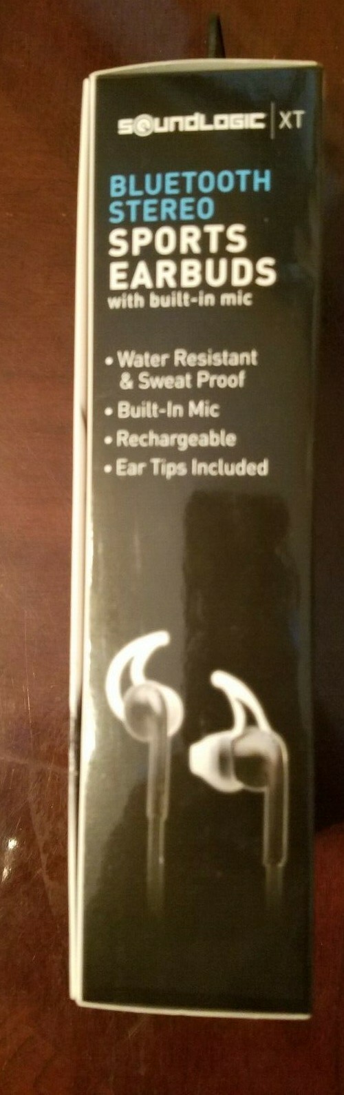 New SoundLogic Bluetooth Stereo Sports Earbuds NIB