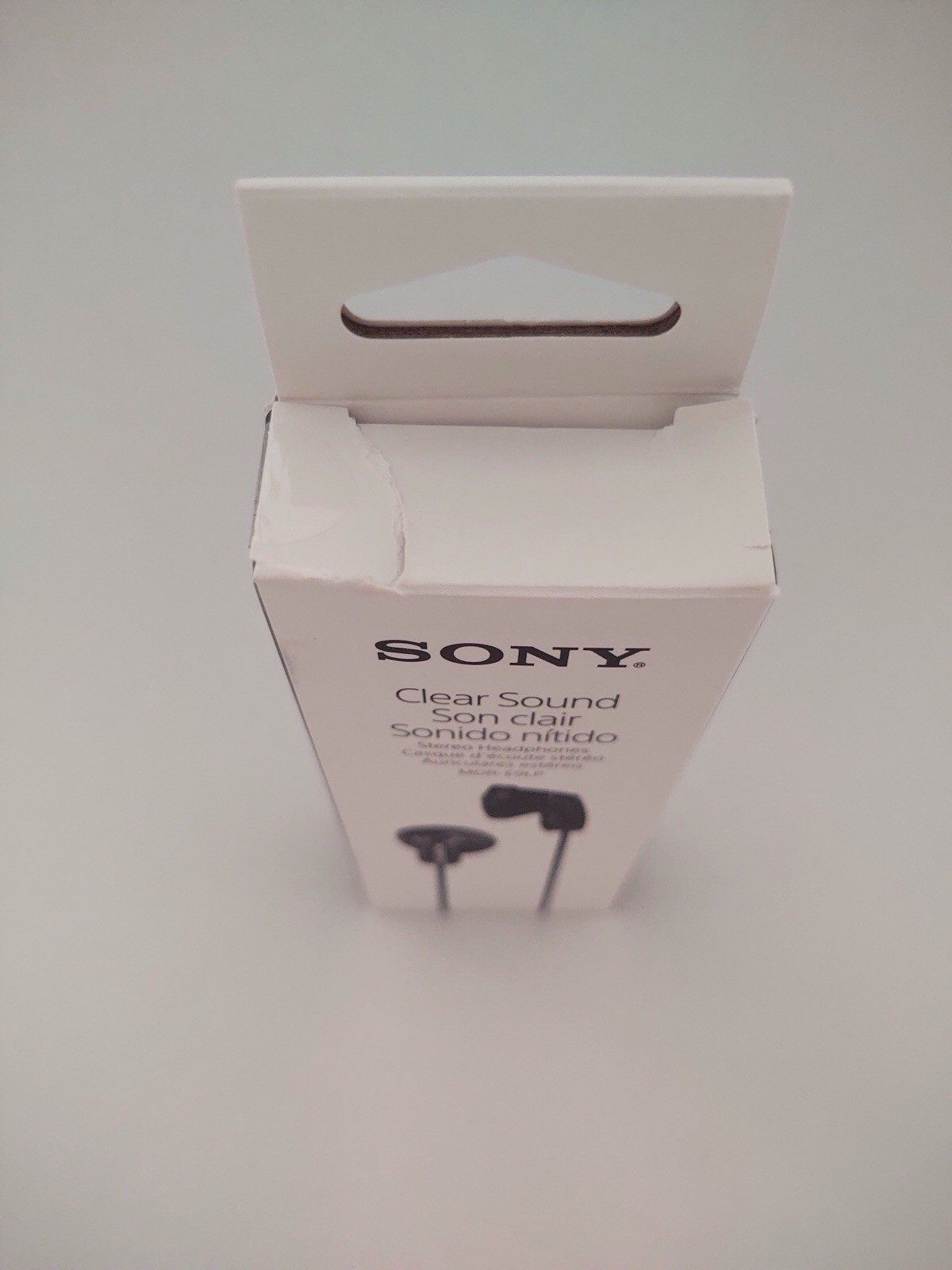 Sony Clear Sound Stereo In Ear Earbuds Black 1.2m Cable 3.5mm Jack MDR-E9LP