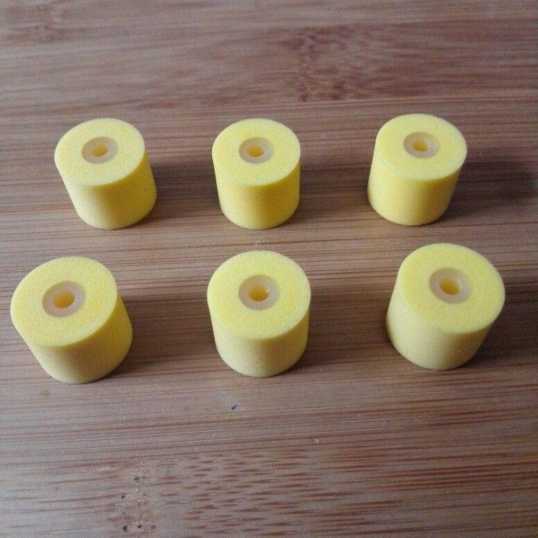 6pcs 3MM Memory Foam With Inner Tube For SE535/SE215 Headphones Accessories