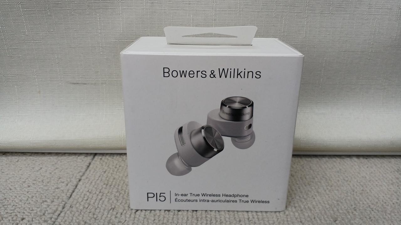B&W PI5 Wireless Earphones Black In-Ear Dynamic 10Hz-20kHz