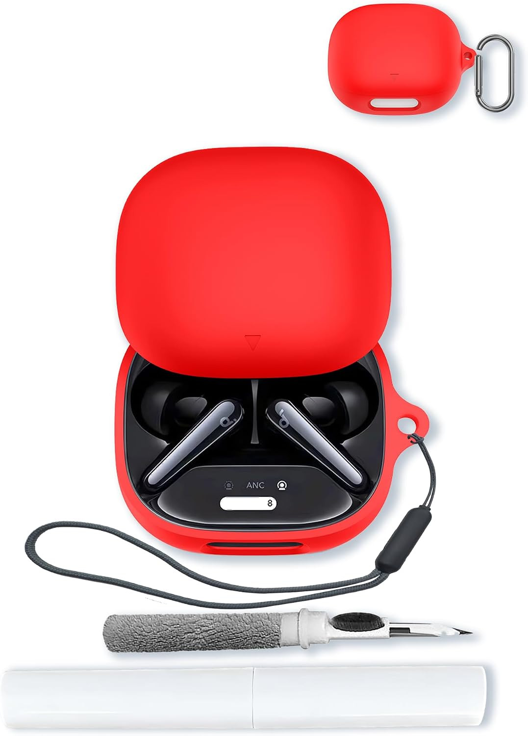 Case for Soundcore Liberty 4 Pro by Anker Noise Cancelling Wireless