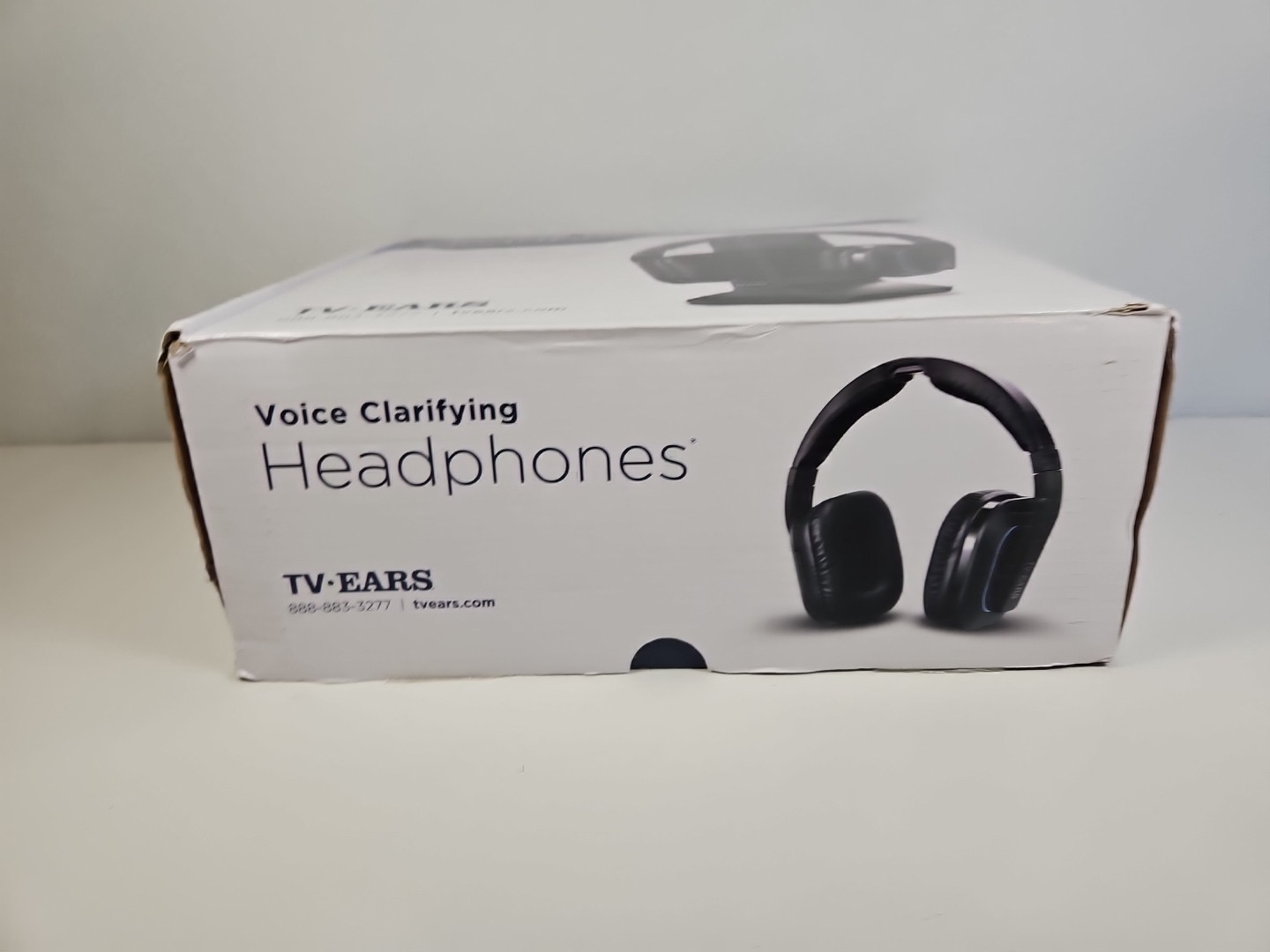 TV EARS Voice Clarifying Headphones 100 Ft Over Ear Tested