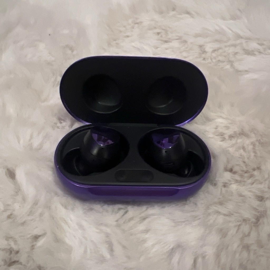 Samsung Galaxy Buds+ BTS Edition Purple/Black Bluetooth Earbuds w/ Case & Box