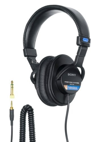 Sony – Professional Studio Headphones – Black – MDR7506