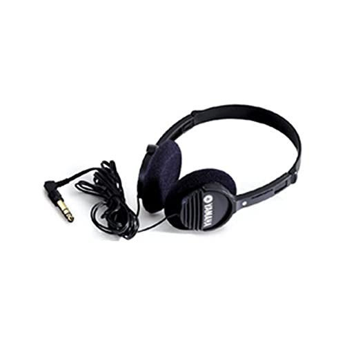 Portable Headphones – Black, Pack of 5, Lightweight, Comfortable, High-Quality S