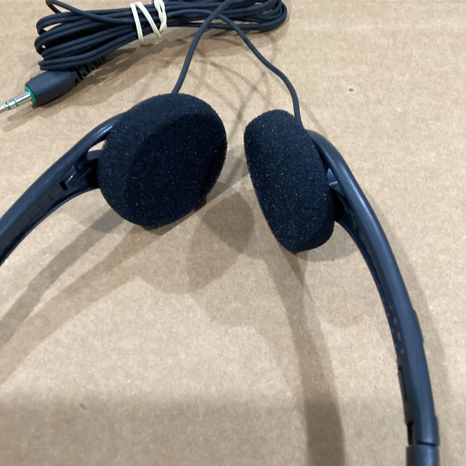 Vintage Sony Walkman MDR-005E Adjustable Headband Stereo Headphones w/newCushion