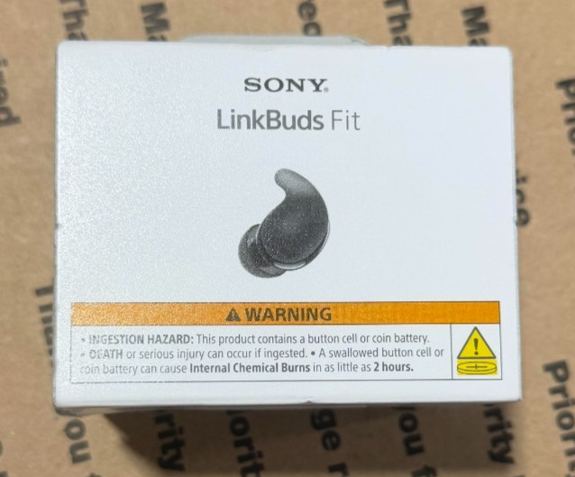 Sony WF-LS910N LinkBuds Fit True Wireless Noise-Canceling Earbuds (Black)