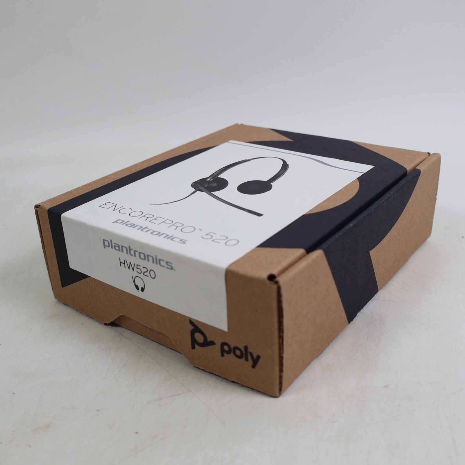 Plantronics Encorepro 520 HW520 Headset, Wire Connectivity, Black OPEN BOX