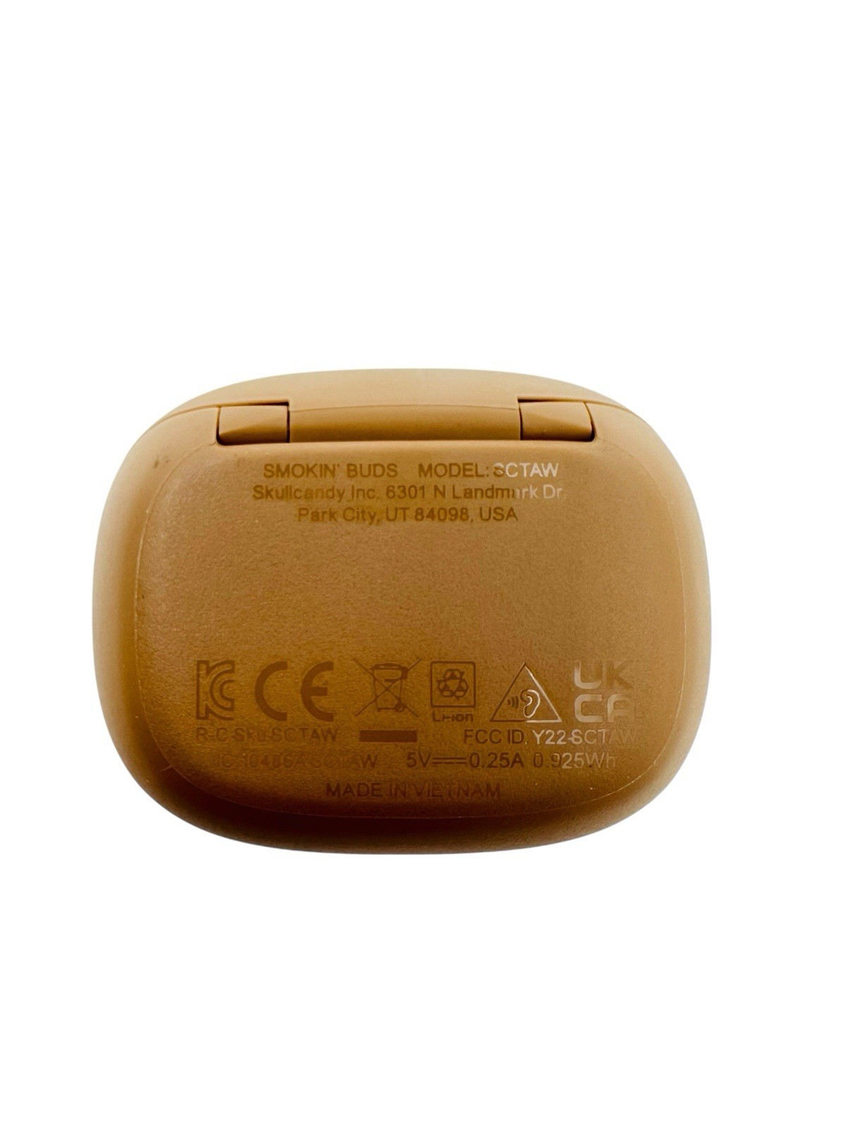 Skullcandy Smokin’ Buds True Wireless Earbuds Bone Orange Glow O583