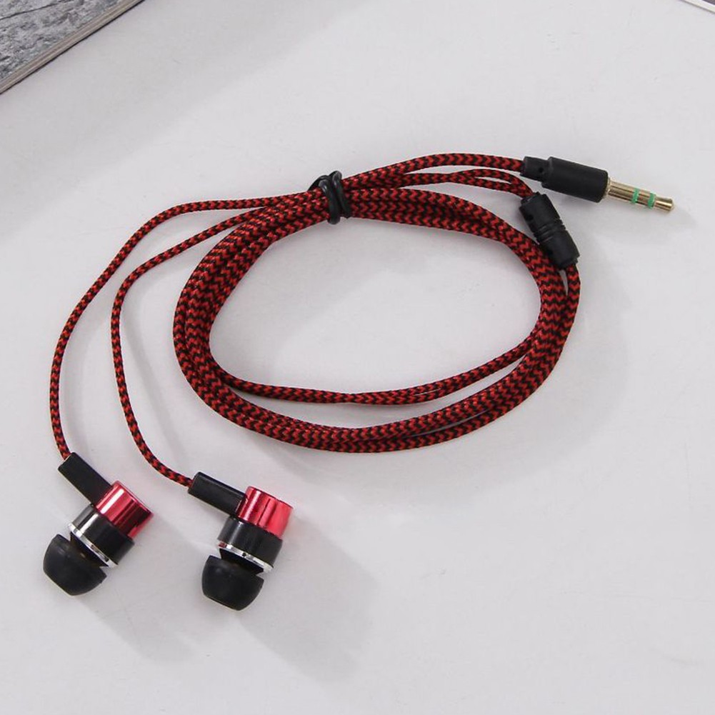 Earphone 20Hz-20kHz Response 3.5mm Audio Connector Noise Isolation Design