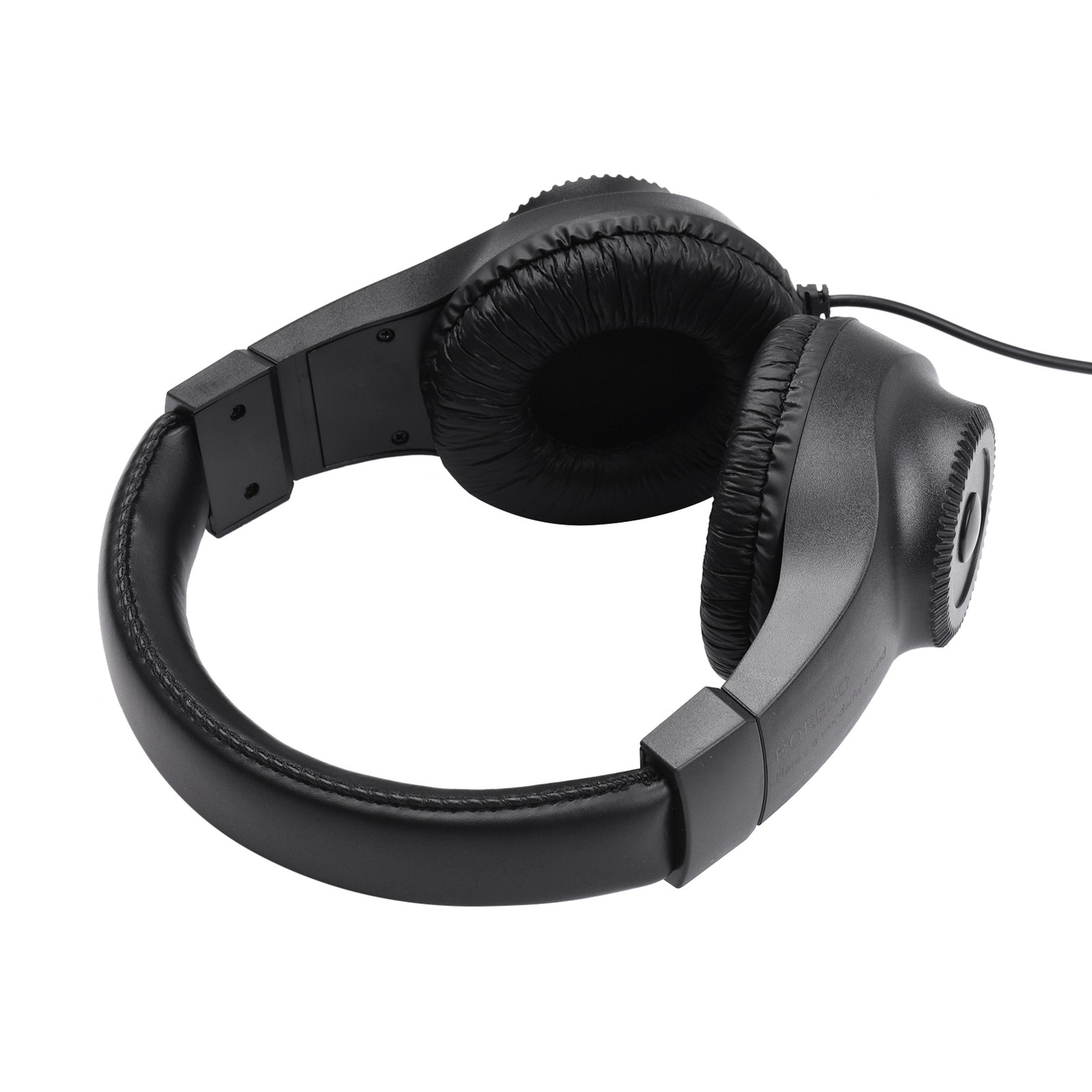 Wired Headset Self Adjusting Headband 6.5mm Single Jack Stereo Headphones Fo