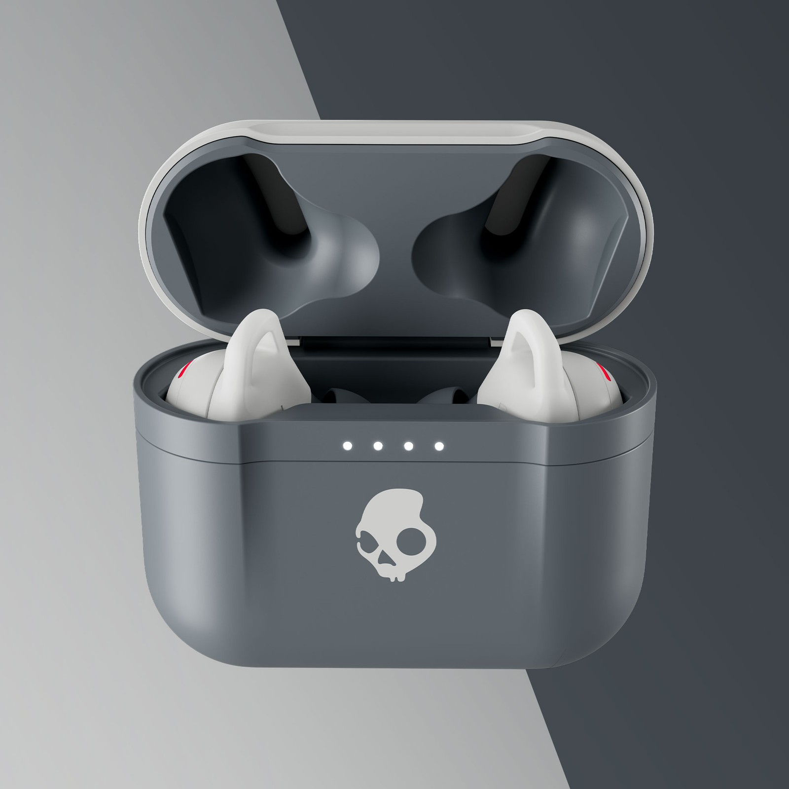 Skullcandy Indy Evo Light Grey True Wireless Bluetooth Headphones
