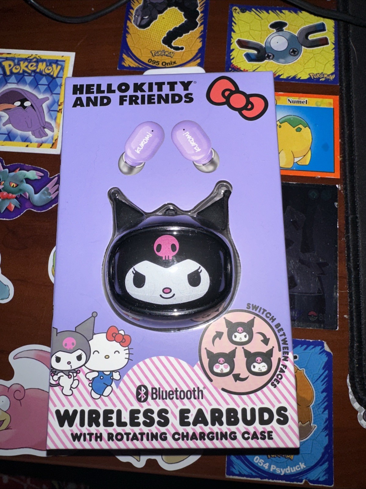 Sanrio Hello Kitty Kuromi Bluetooth Wireless Earbuds w/ Charging Case NIB