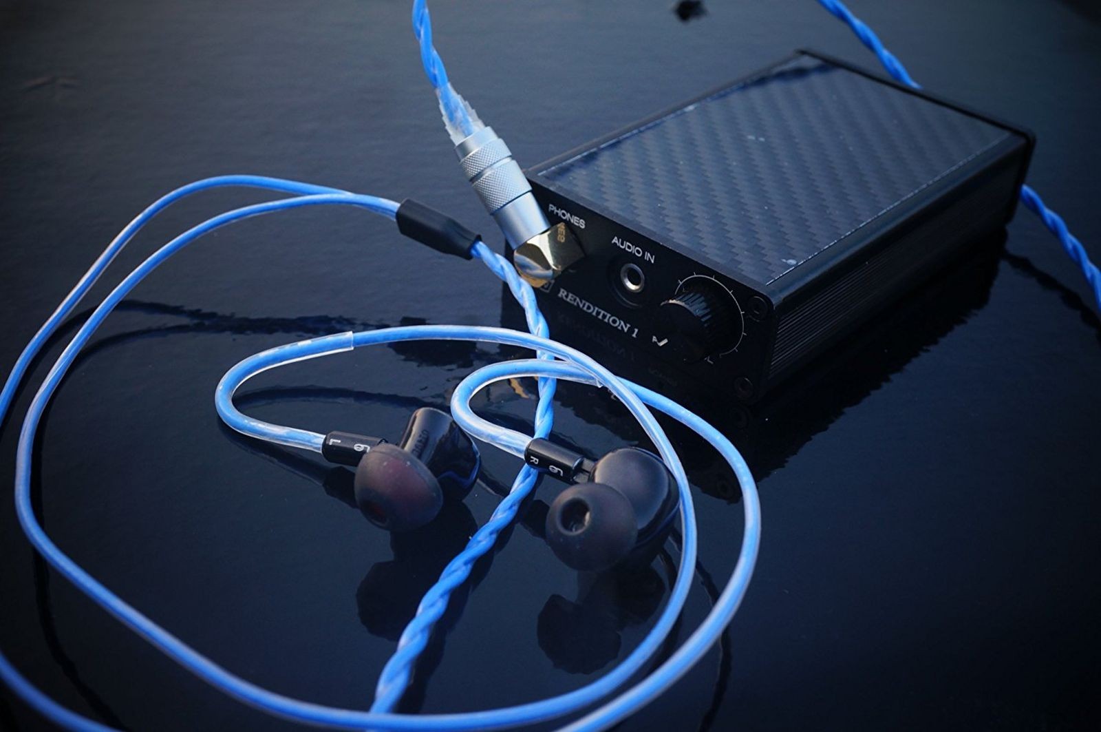 HEIR AUDIO IEM 5.0 a hand crafted In Ear Monitor Earphone (detachable cable) New