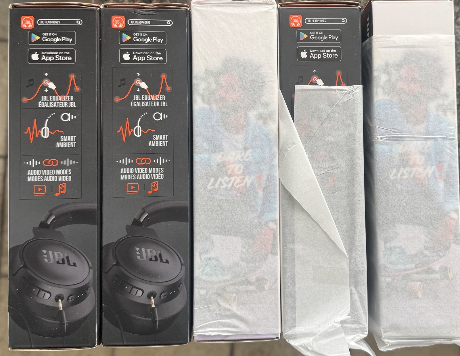 NEW JBL Tune 770NC Wireless Over-Ear Headphones Adaptive Noise Cancelling Black