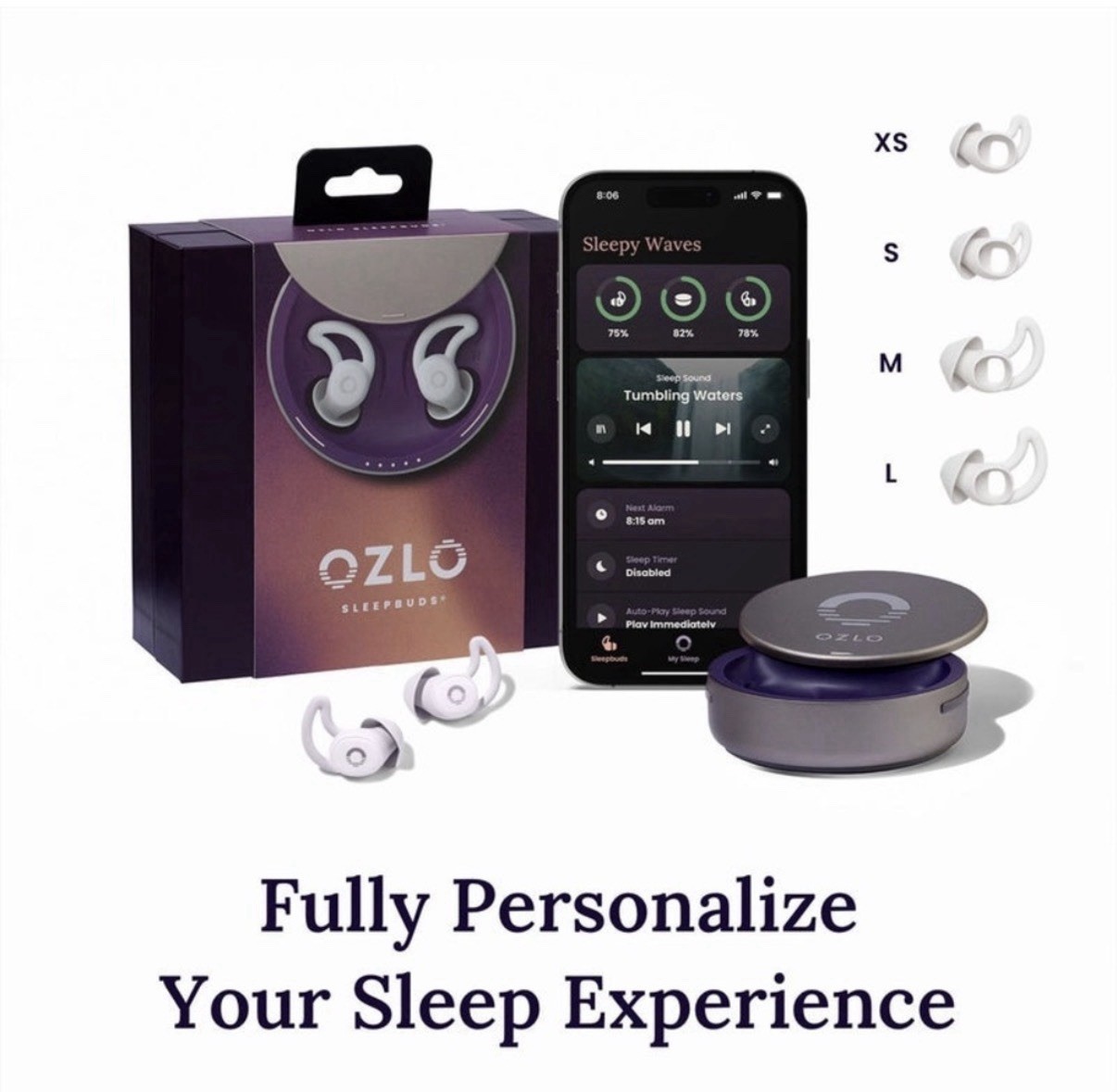 *Brand New* Ozlo Sleepbuds | Comfortable Side Sleeper Headphones | Bluetooth