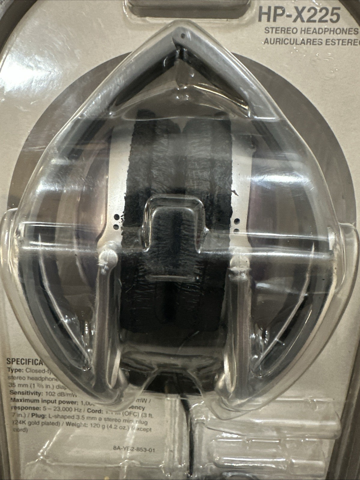 Vintage AIWA Foldable Digital Performance Headphones NOS AIWA HP-X225 Sealed NEW