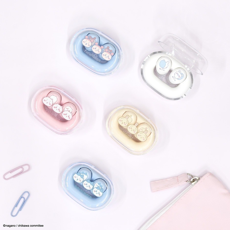 Chiikawa CK-64D Wireless Bluetooth Earphones White Gourmandise Japan Limited NEW