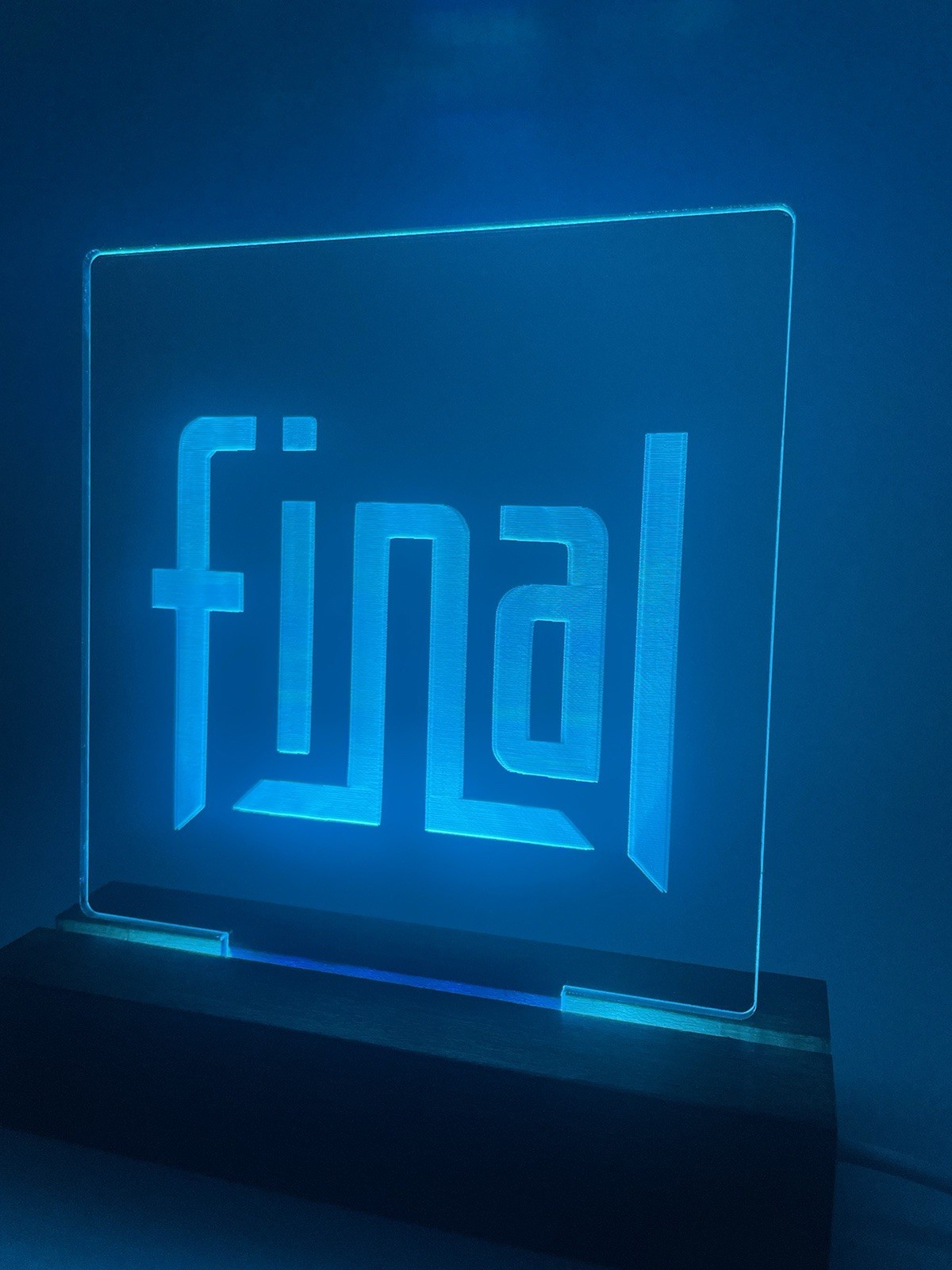 New – FINAL AUDIO LED Sign