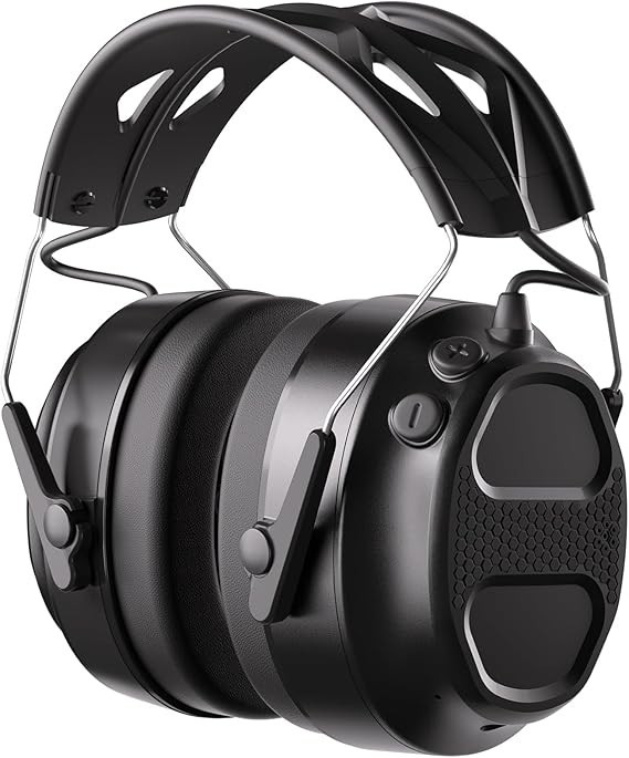 Rechargeable Bluetooth Earmuffs 30dB Noise Reduction – Ideal for Work & Leisure
