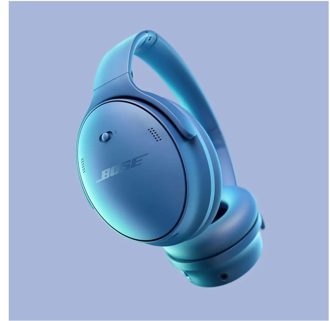 Bose Bluetooth Headphones, Wireless Headphones Up to 24 Hours of Playtime, Blue