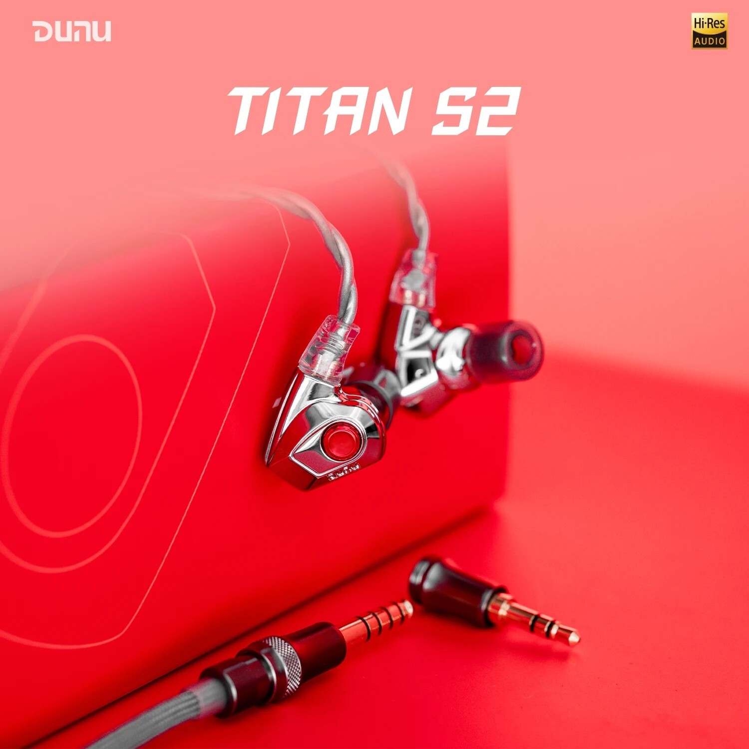 DUNU Titan S2 Dual-Chamber Dual-Magnetic Circuit High-Performance Dynamic In-ear