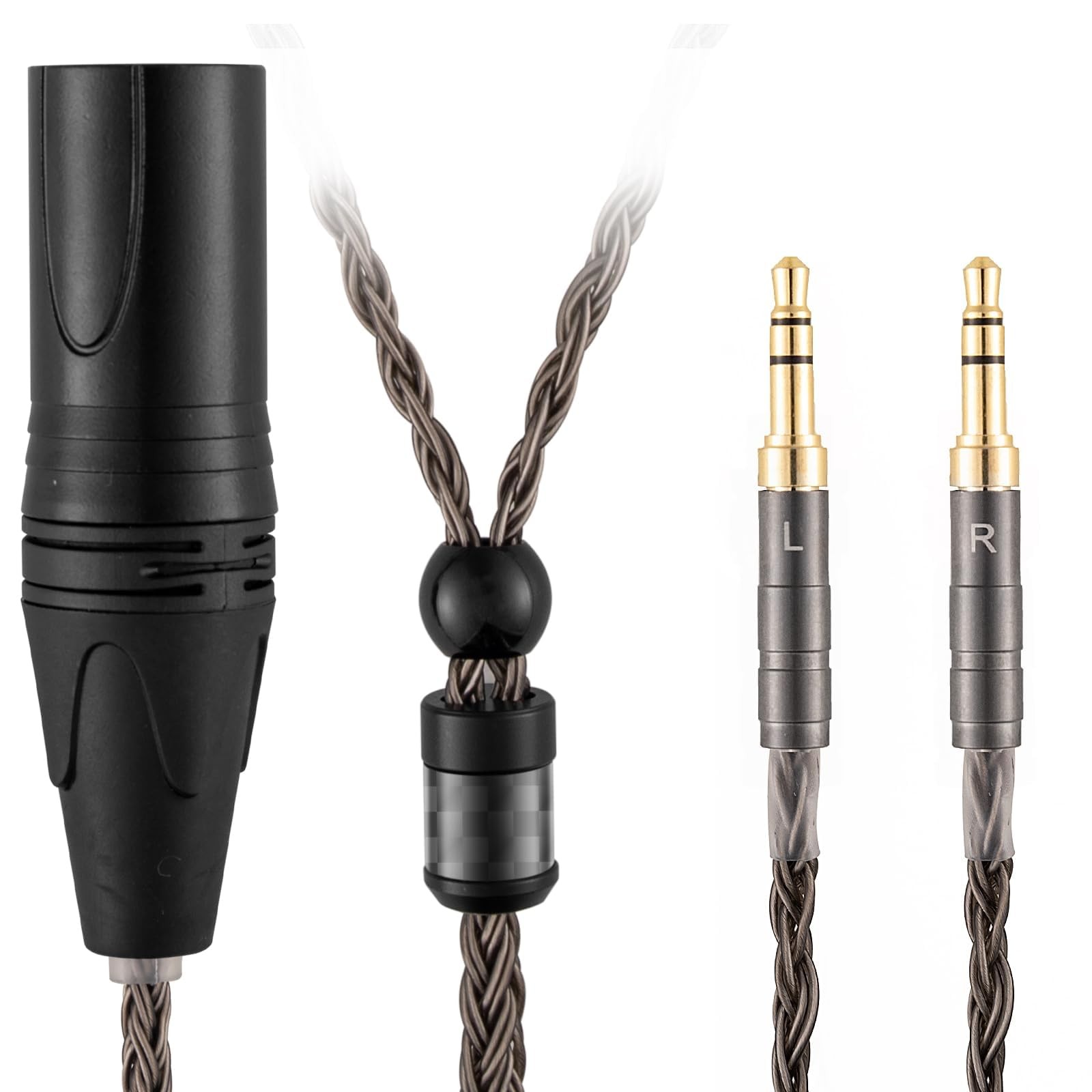 SYRNARN 4-Pin XLR Balanced Headphone Cable 1.5m for HiFiMAN Sundara Susvara