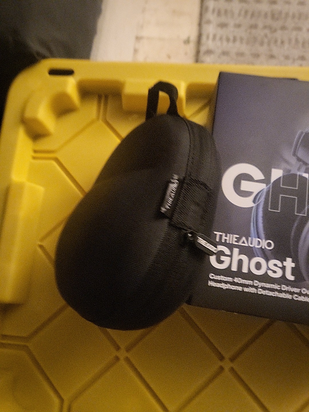 THIEAUDIO Ghost 40mm Dynamic Driver Open-Back Headphones Pad swapped