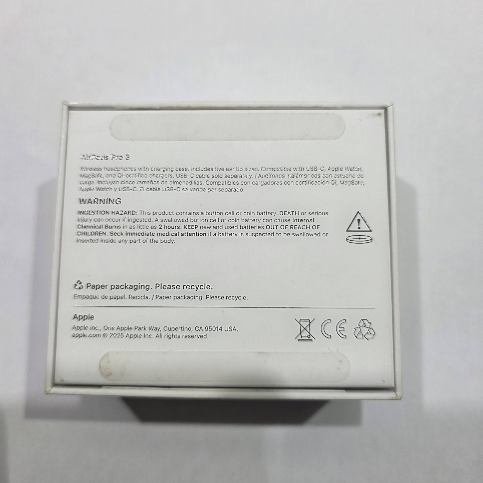 Apple AirPods Pro 3rd Generation Wireless In-Ear Headset – Warranty Oct 2026
