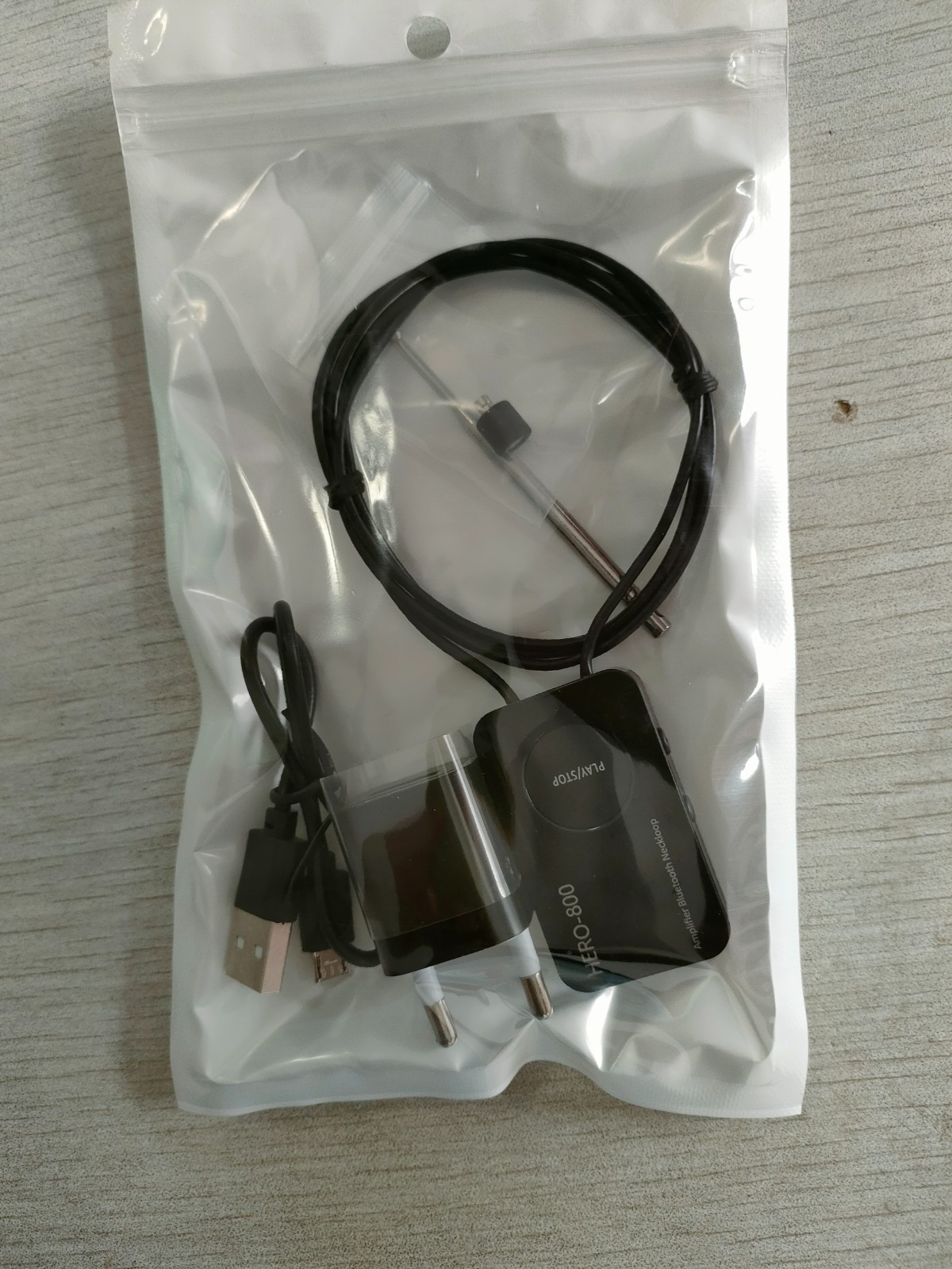 10 Pic/Lot Hero-800 4.5W Amplifier Bluetooth Neckloopwith magent earpiece 2026