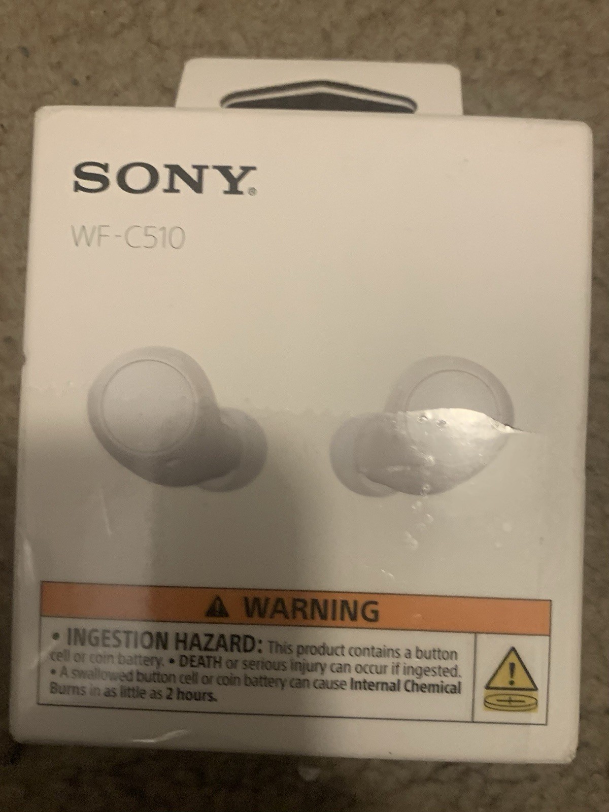 Sony WF-C510 Truly Wireless In-Ear Bluetooth Headphones – White