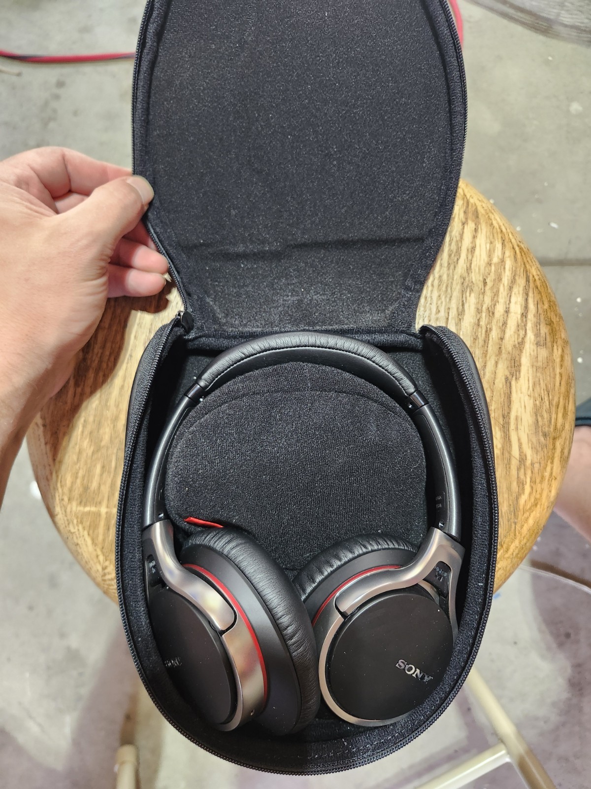 Sony MDR-10RDC Headband Headphones – Black –