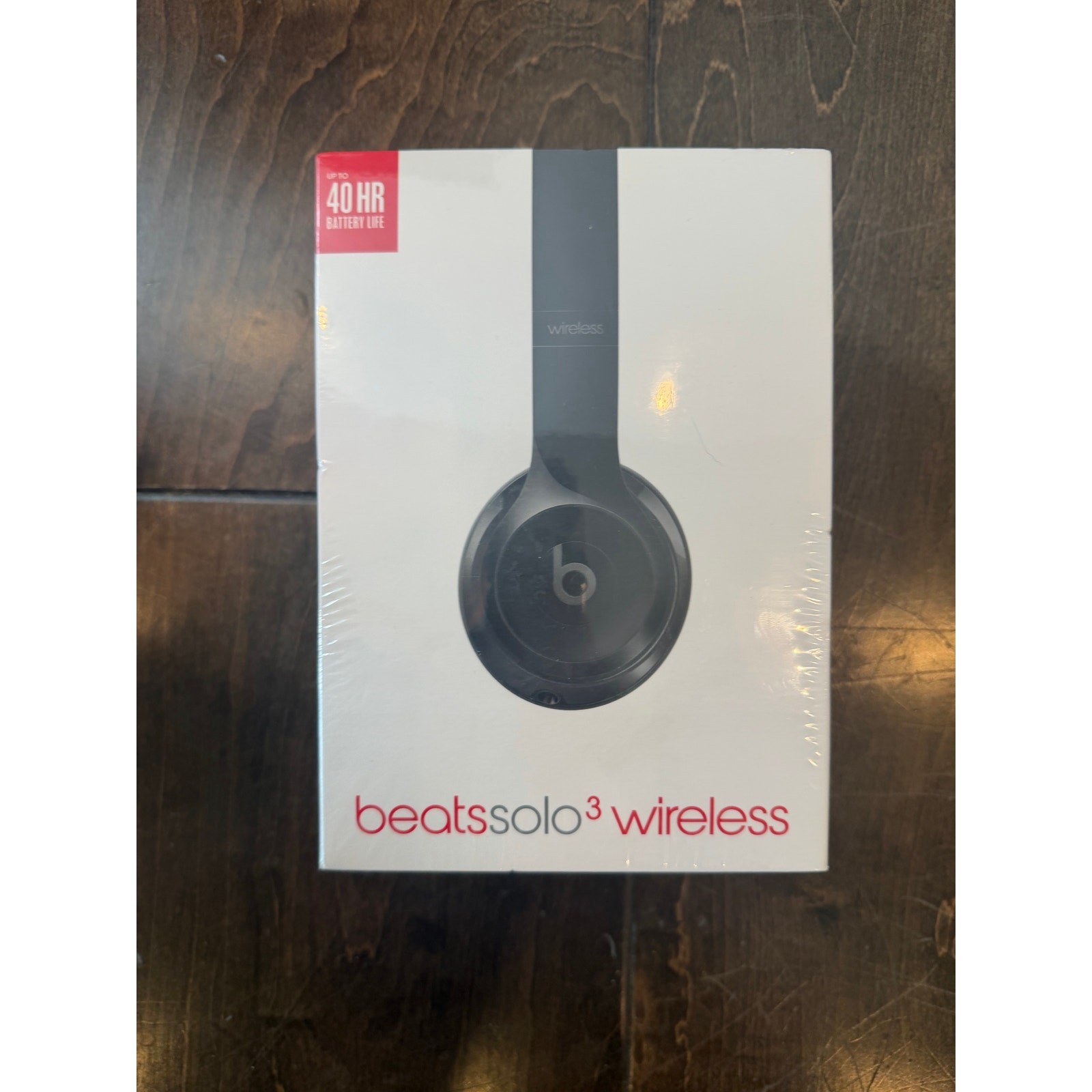 Beats Solo3 Wireless Headphones NEW Sealed Gloss Black Bluetooth 40hr Battery