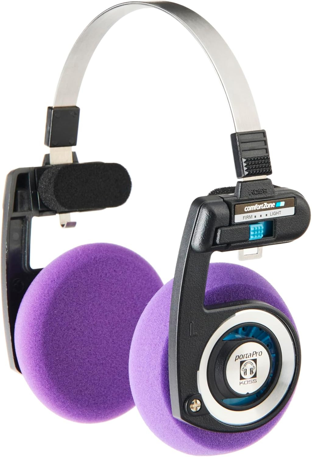 YAXI EARPADS for Koss PORTAPRO 2Pairs (Purple+Black)