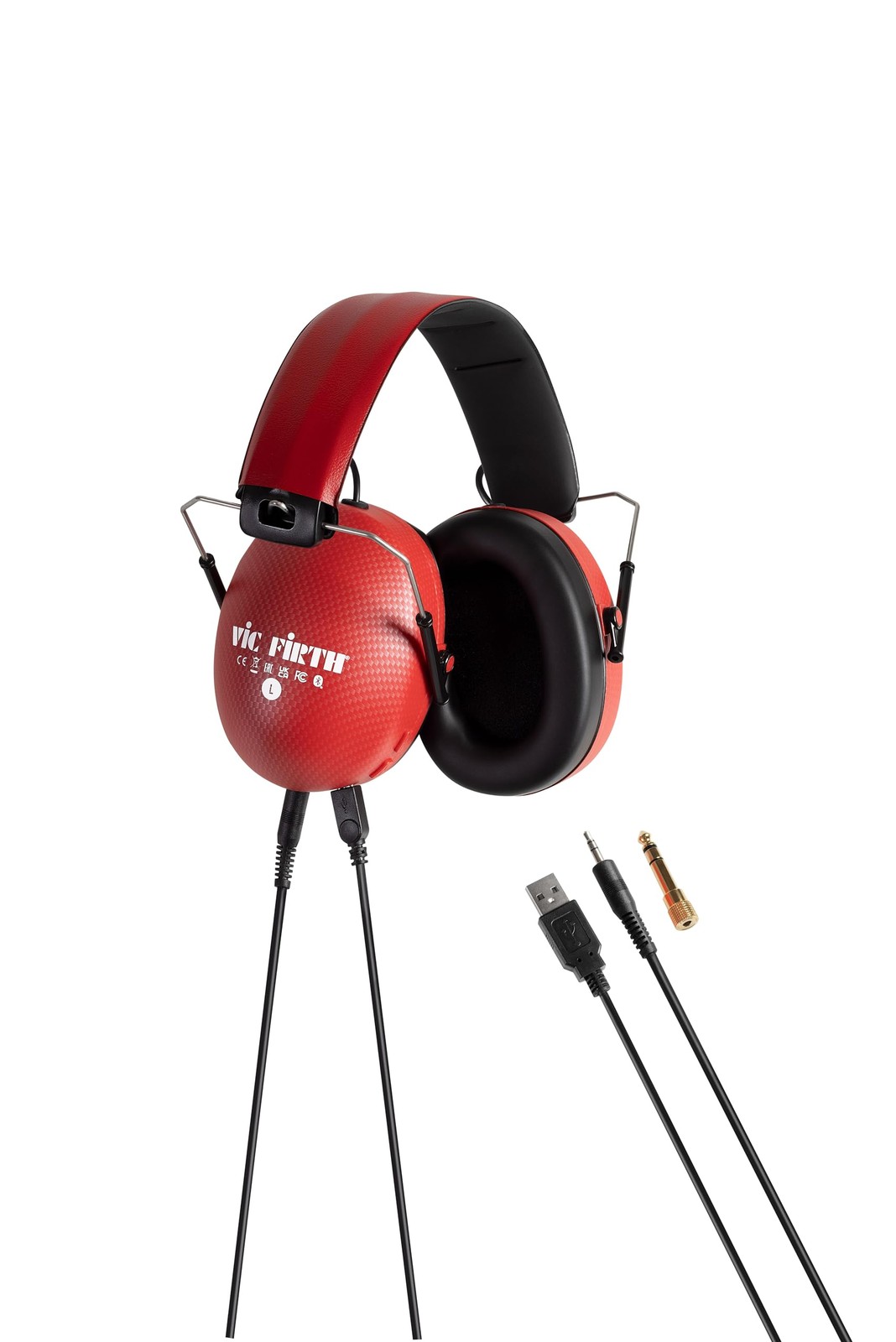 Bluetooth Isolation Headphones, Red (VXHP0012)