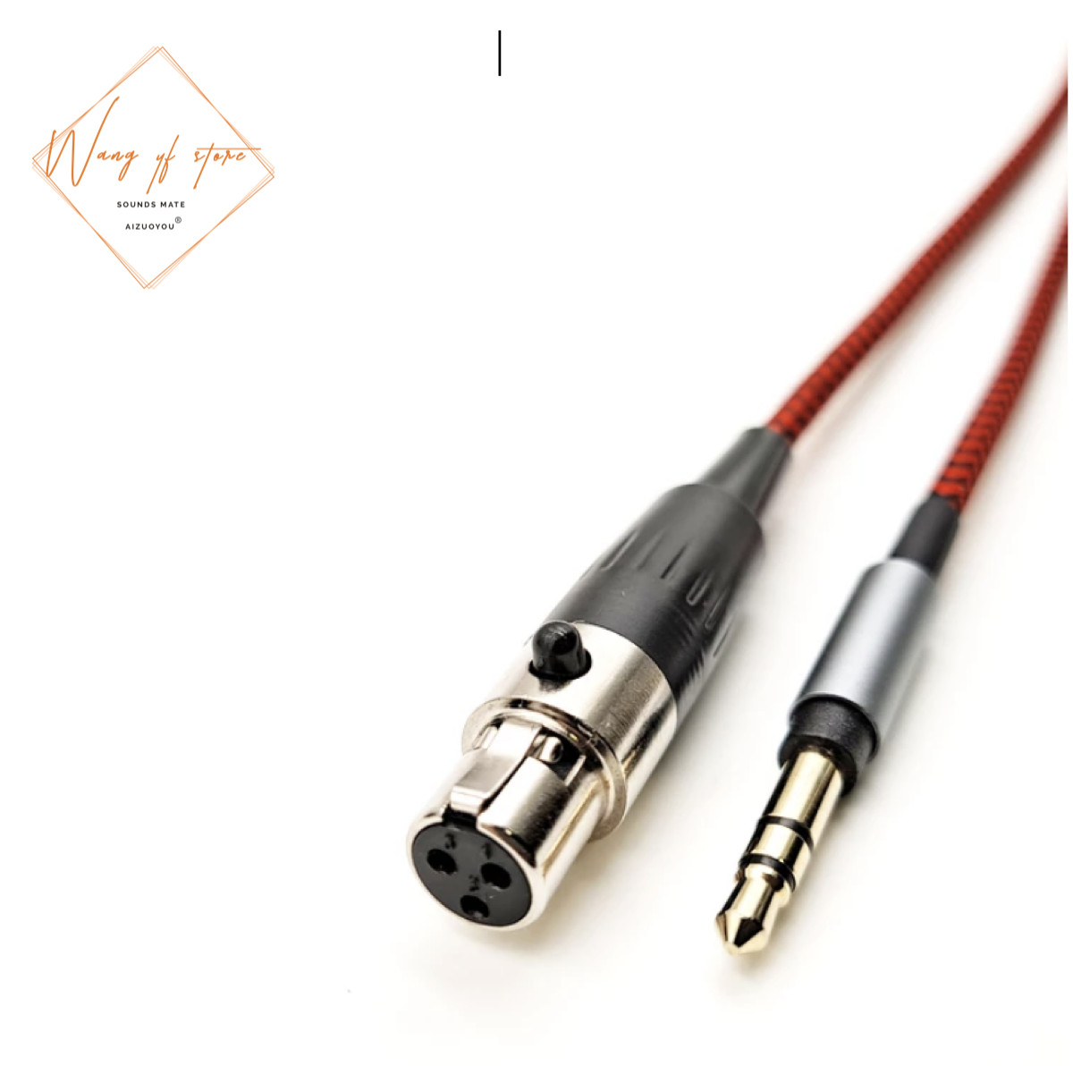 Nylon Audio Cable For AKG K550 K553 K240 K271 K141 K171 K702 K712 Q701 Headphone