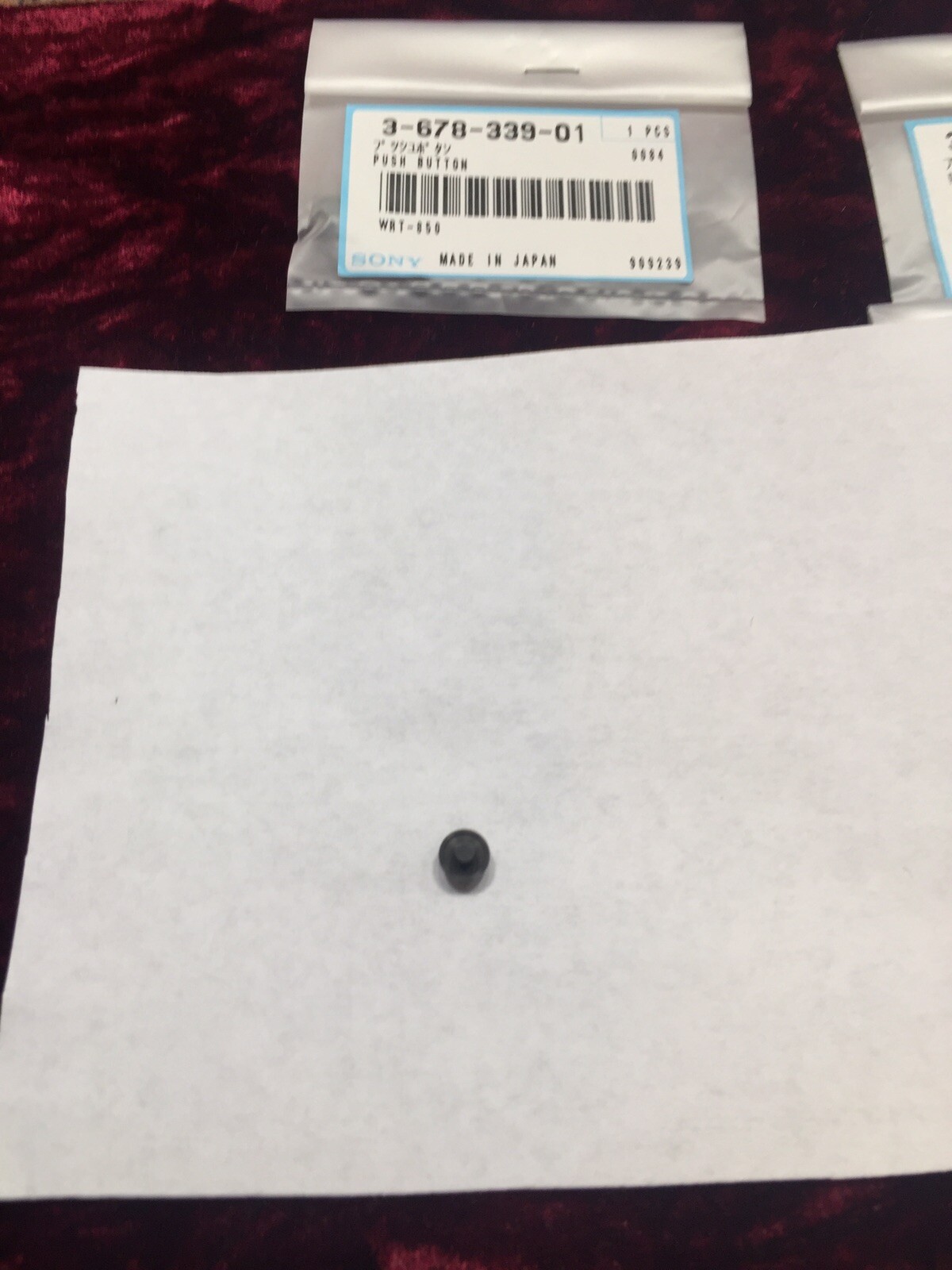5 Sony Wireless Parts Push Button Part 3-678-339-01 Fie Siny Wireless Mic Parts